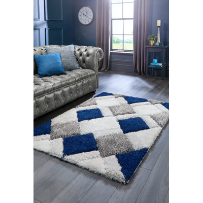 Marston Geometric Hand Tufted Area Rug