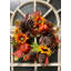 Couronne de polyester d'automne 24 po