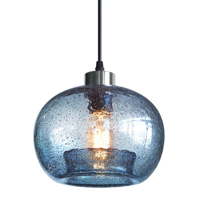 Luminaires suspendus en verre pour îlot de cuisine Modern Farmhouse