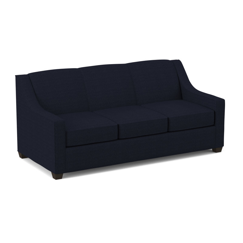 Phillips 76" Sofa Bed with Reversible Cushions, Cafelle, Innerspring, Archetype Admiral