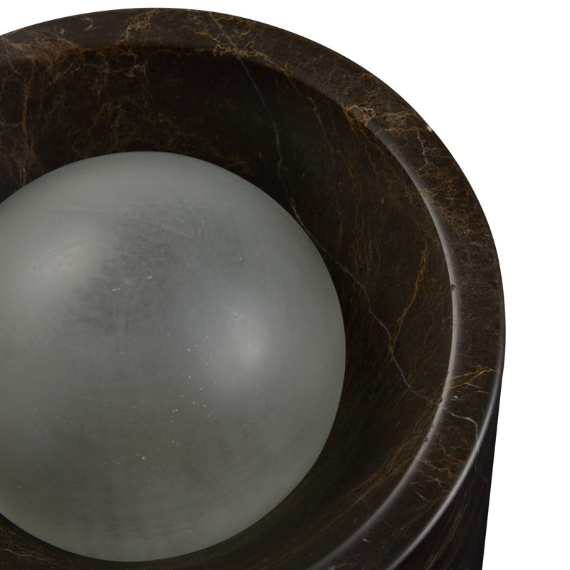 Fargo Sconce-Brown Italian Marble