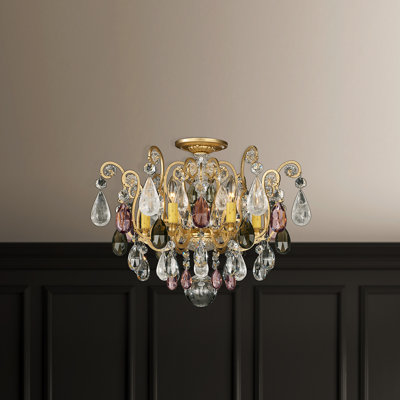 Renaissance 6 - Light Semi Flush Mount