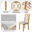 Ensemble de salle à manger extensible 3 pièces avec table à abattants et chaises rembourrées pour petits espaces-130381933-130381937