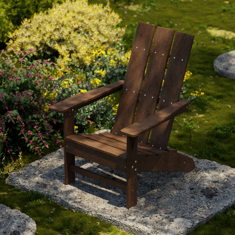 Freedom Modern Adirondack Chair, Brown