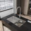 Évier de cuisine en acier inoxydable, cuve simple encastrée de 30 po x 19 po, lavabo encastré à la main en nickel brossé, avec bonde et crochet standards américains, LS-SSBR05