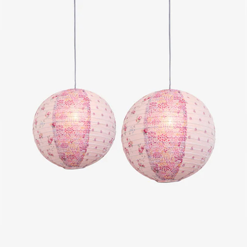 Cath Kidston Multi Patchwork Easyfit Lampshade 50cm, 30cm H x 40cm W x 40cm D