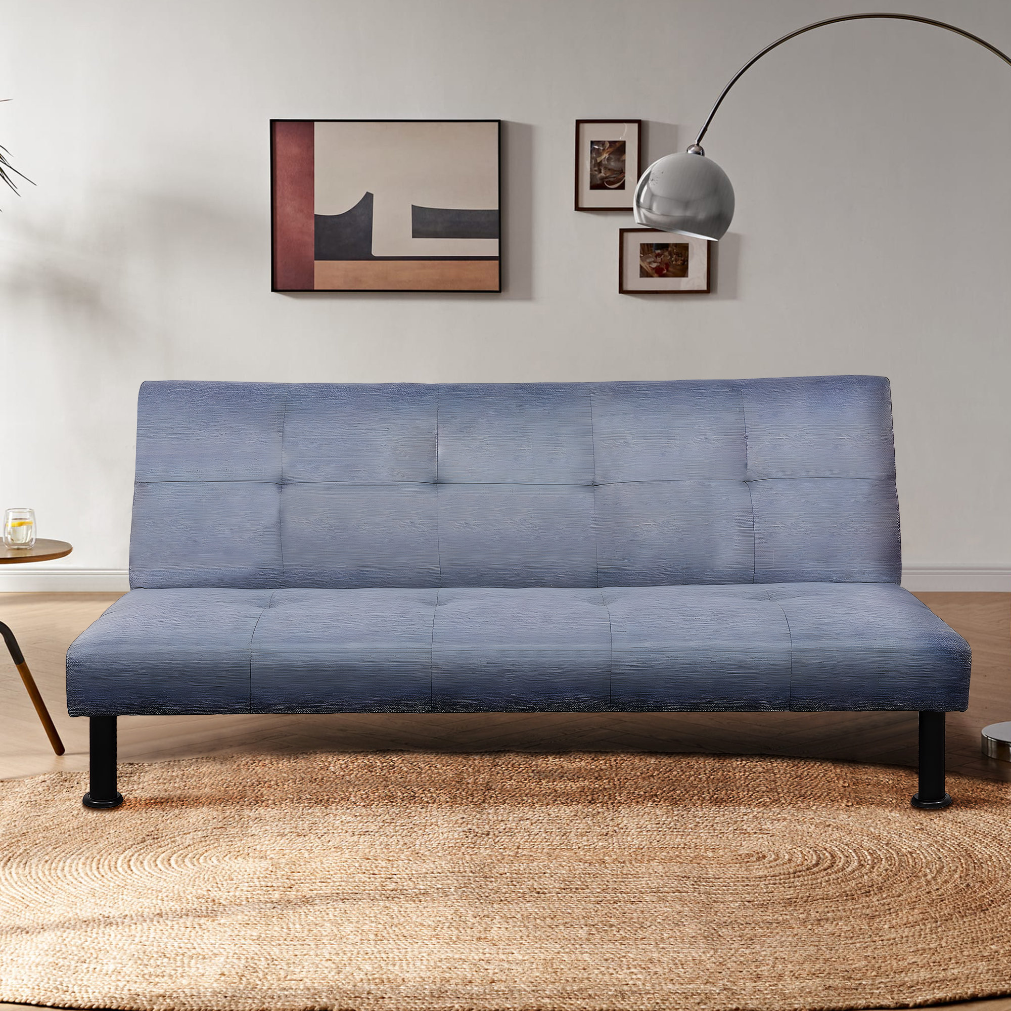 Ikea blue outlet futon