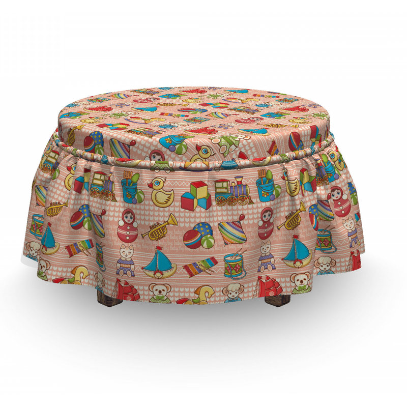 Housse pour repose-pieds jouets pour little children