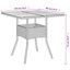 Anaiah Square Solid Wood Outdoor Dining Table - 80 cm W 80 cm D-1185776077