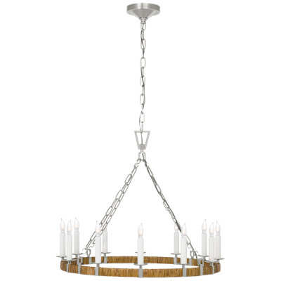 Darlana 12 - Light Wagon Wheel Chandelier