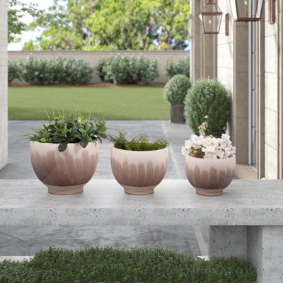 Jardinières Latitude Run® Valdiva, 3 pièces