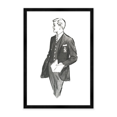 Prep School Student Print