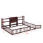 Base de lit multifonctionnelle avec clôture intégrée et tablettes de rangement-114554952-114554953