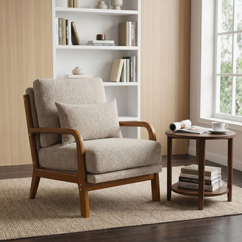 Chaise longue en bois, Camel