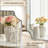 Minuette Glass Tile Edge Scalloped Bathroom Vanity Mirror | Stainless Steel Frame-1050905664-1039985425