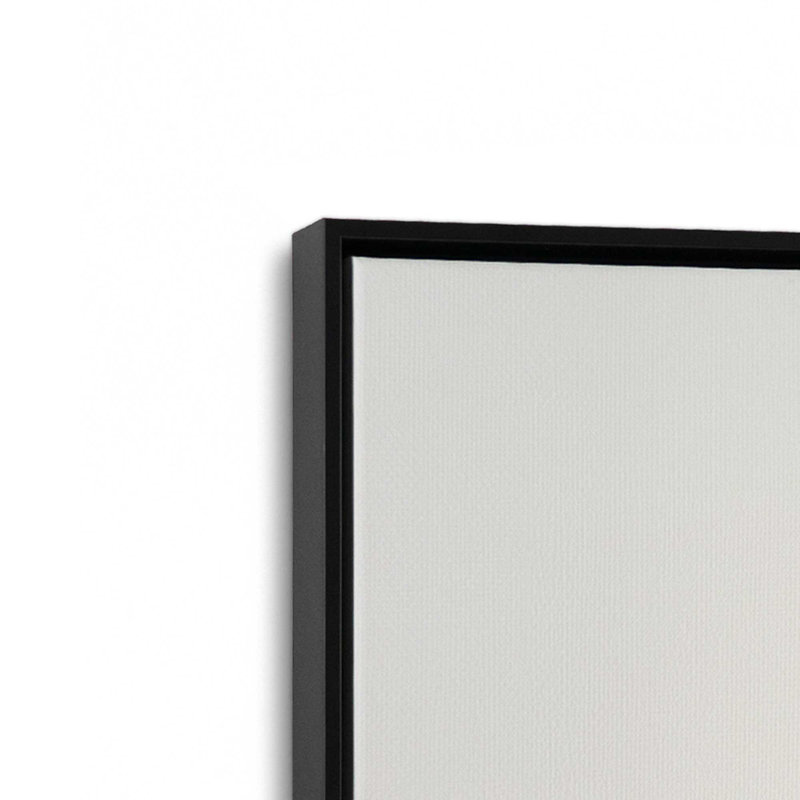 «Hazy Horizons I», reproduction sur toile, Cadre flottant noir satiné, H 18,75 po x l 12,75 po x P 1,75 po