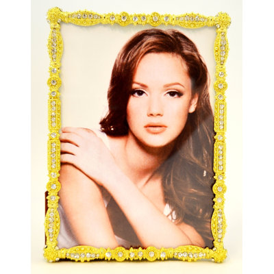 Pachai Brown and Gold Single Picture Frame