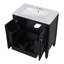Meuble-lavabo 30 po avec lavabo et deux portes avec tablette-1473737129