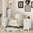 Versatile End Table with Multiple Storage Options and Stylish Design for Bedroom and Corner-39065695