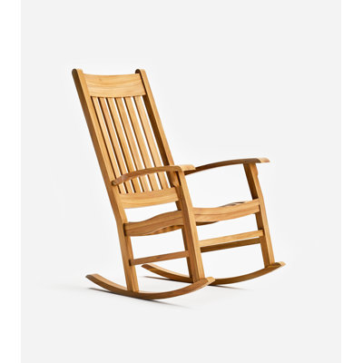 Zelaya Solid Wood Rocking Chair