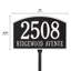 Plaque d'adresse pour pelouse sur 2 lignes Legacy-846377659-846377634