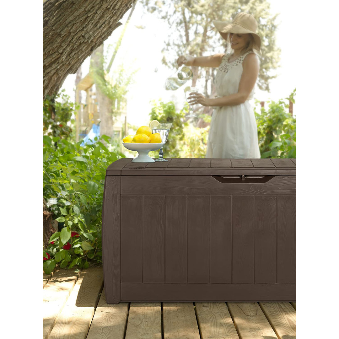 B&Q -  Hollywood 270L Storage Box- Brown - Image 3