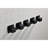 3/4" Cast Metal Volume Control - Corrosion Resistance Brass Handle Matt Black 3.58 In. X 2.19 In Valve Adjustable