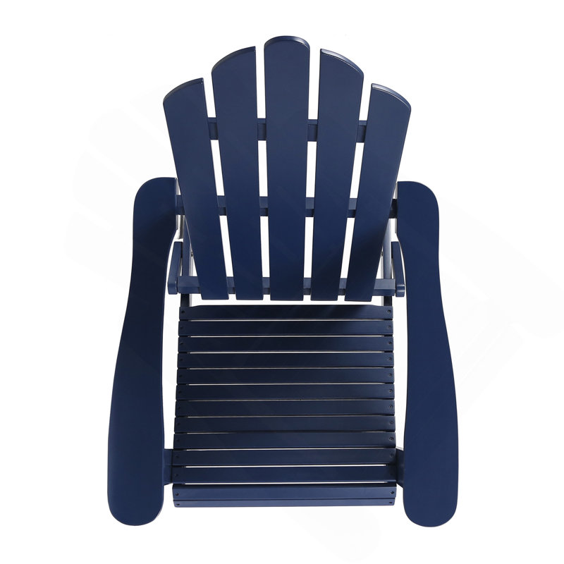 CHAISE ADIRONDack HOLLYWOOD PLIABLE, Bleu