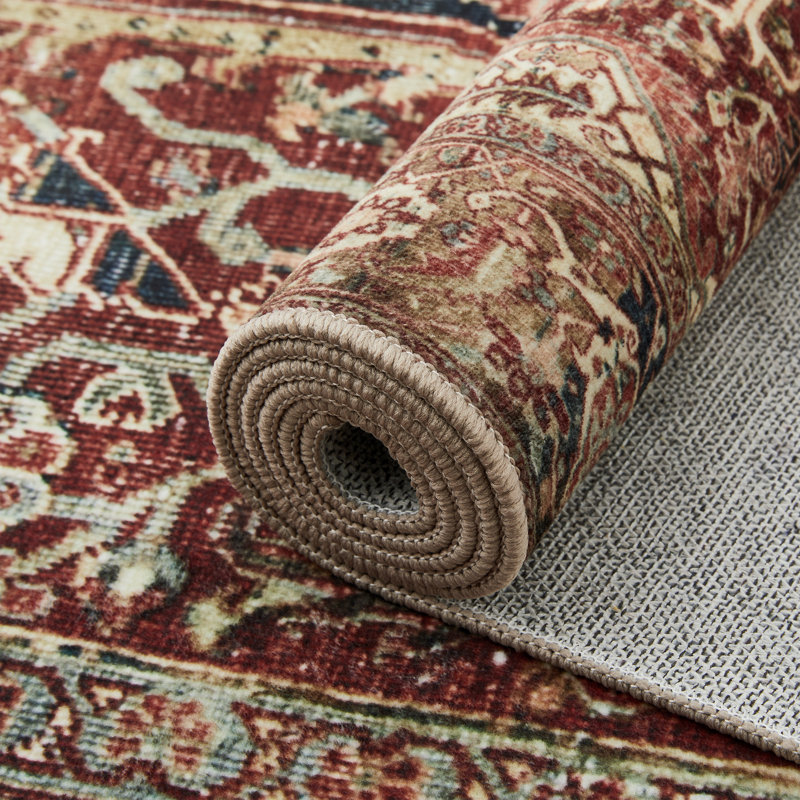 Cashmere Machine Tufted Area Rug ( Low-Pile Traditional), Rectangle 160 x 230 cm