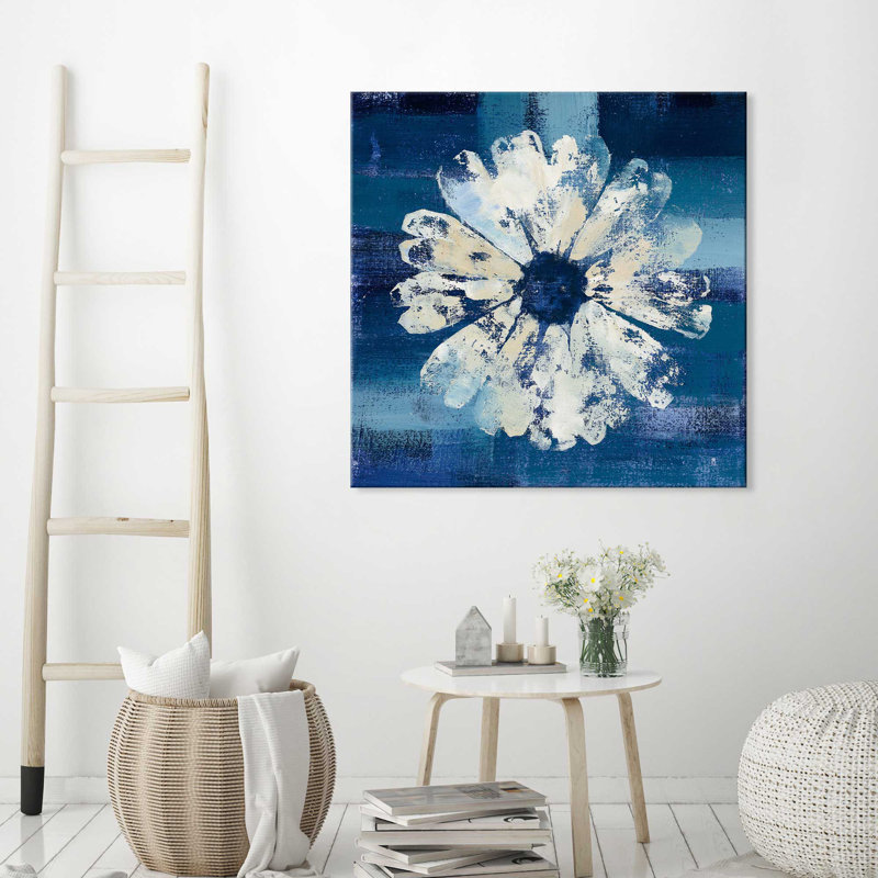 «Ocean Bloom II», reproduction sur toile, H 18" x l 18" x P 1", Toile tendue
