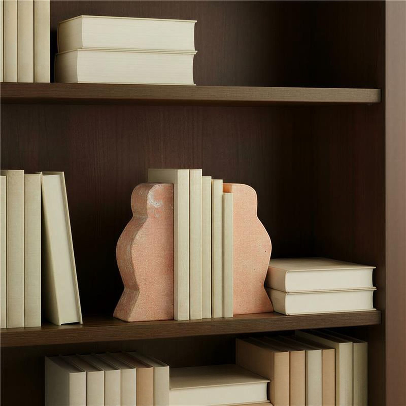 Ettinger Sandstone Bookends, Red