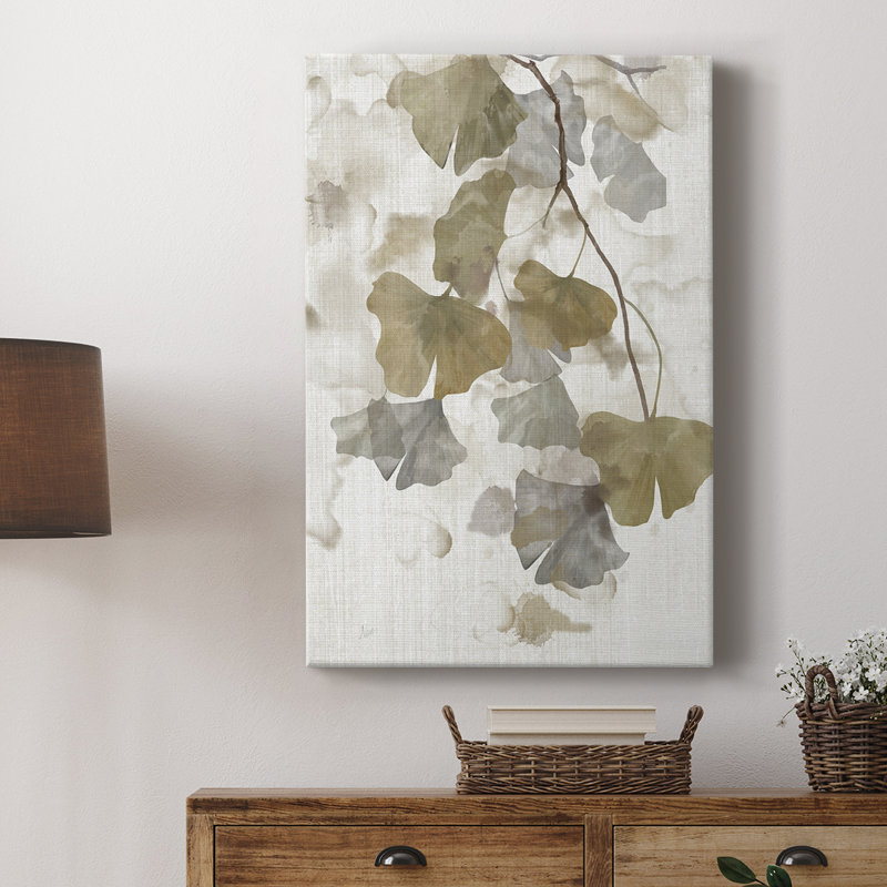 Ginkgo Accent II - galerie sur mesure Cavas, H 60 po x l 40 po