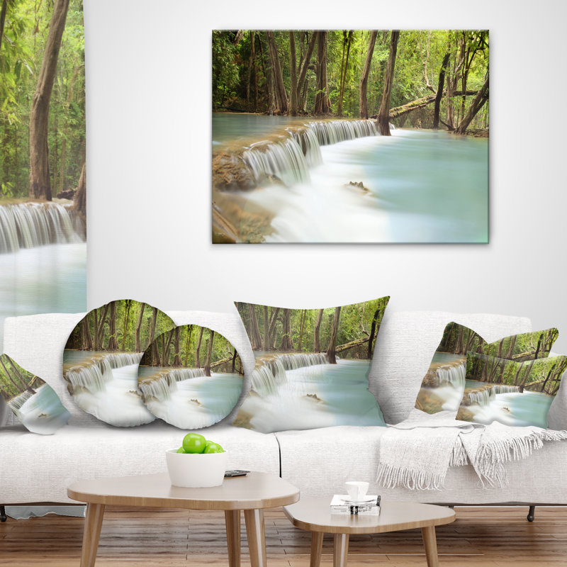 Coussin Huai Mae Kamin, Rectangulaire, 12 po x 20 po