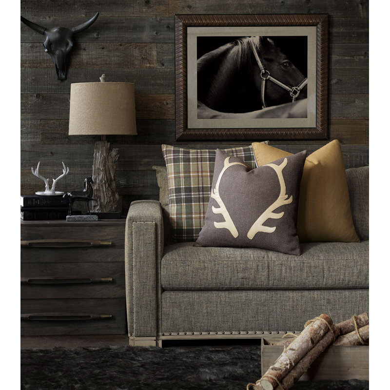 Lodge Square Pillow Cover & Insert