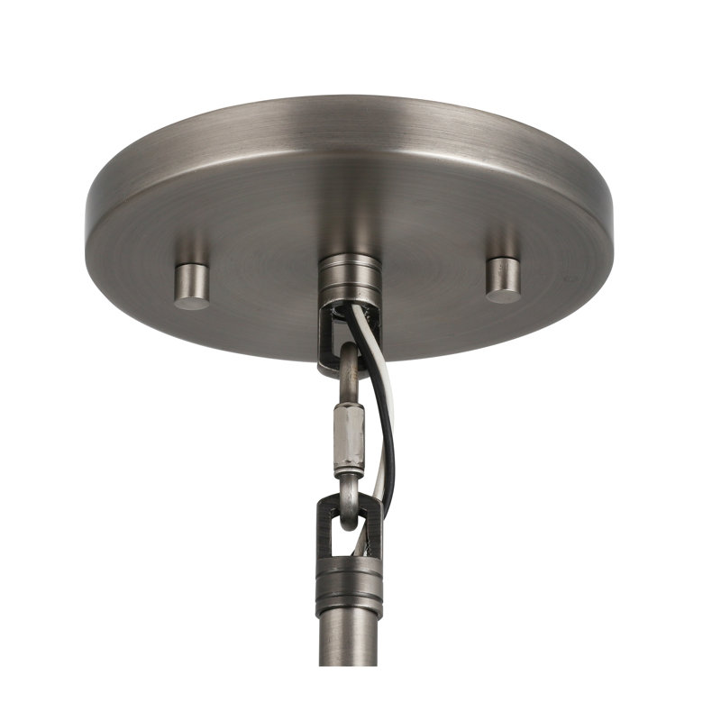 Mendon 1 - Light Single Pendant, 13" H x 9.4" W x 7.9" D