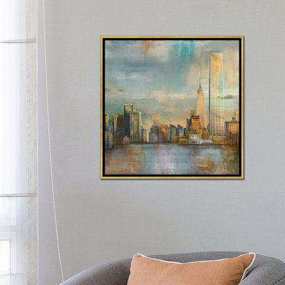 City Skyline by Nan - Painting