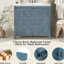 Organisateur de meuble-lavabo de salle de bain 36 po Retro Blue