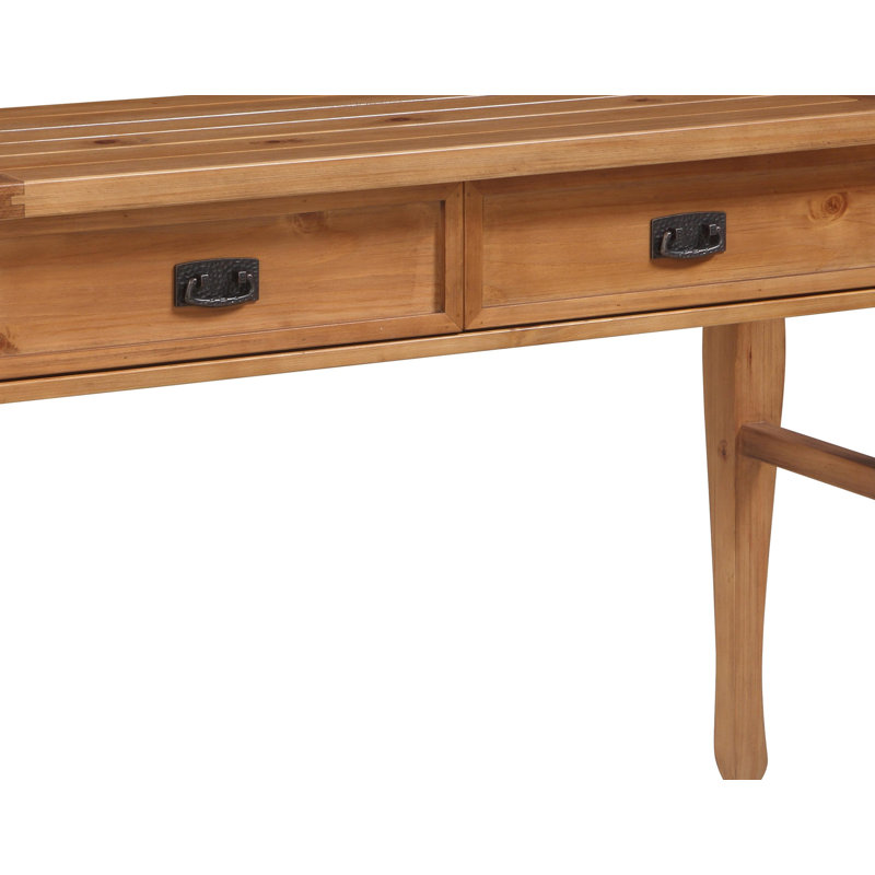 Bernnadette 44.02'' Solid Wood Top Console Table