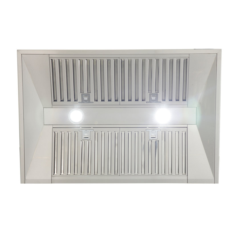 Kucht 36" Stainless Steel Wall Mounted Range Hood with LED Lights