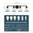 Vanity Light for Bathroom/Hallways/ Dressing Room Clear Glass Shade-469246456-453774579