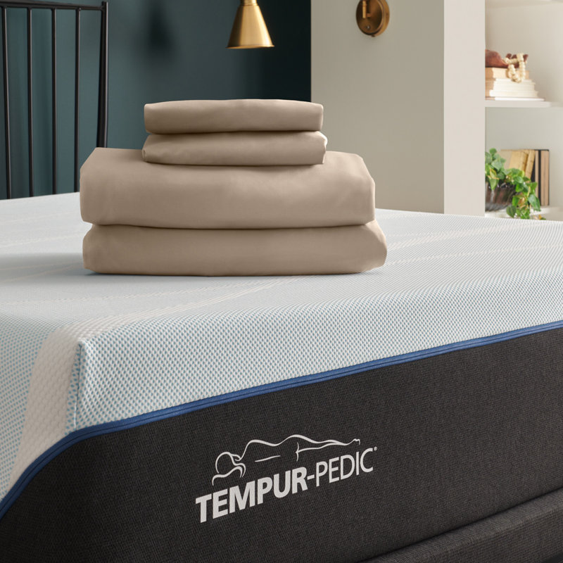 Tempur-ProPerformance Sheet Set, King Sheet Set + 1 Fitted Sheet/2 King Pillowcases, Sandstone