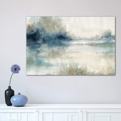 Still Evening Waters II by Carol Robinson - Wrapped Canvas Painting