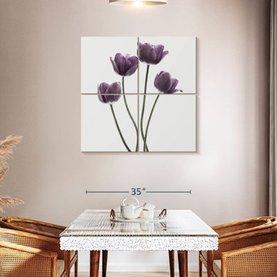 Harnek tulipes mauves