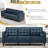Rebba 84'' Faux Leather Sofa-611066632