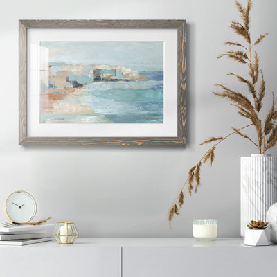 " Turquoise Cliff Wall I "