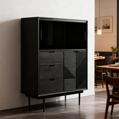 Un buffet mural pour petit appartement