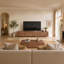 Meuble télé 94,5 po avec 4 armoires de rangement Modern-584823026-580432635