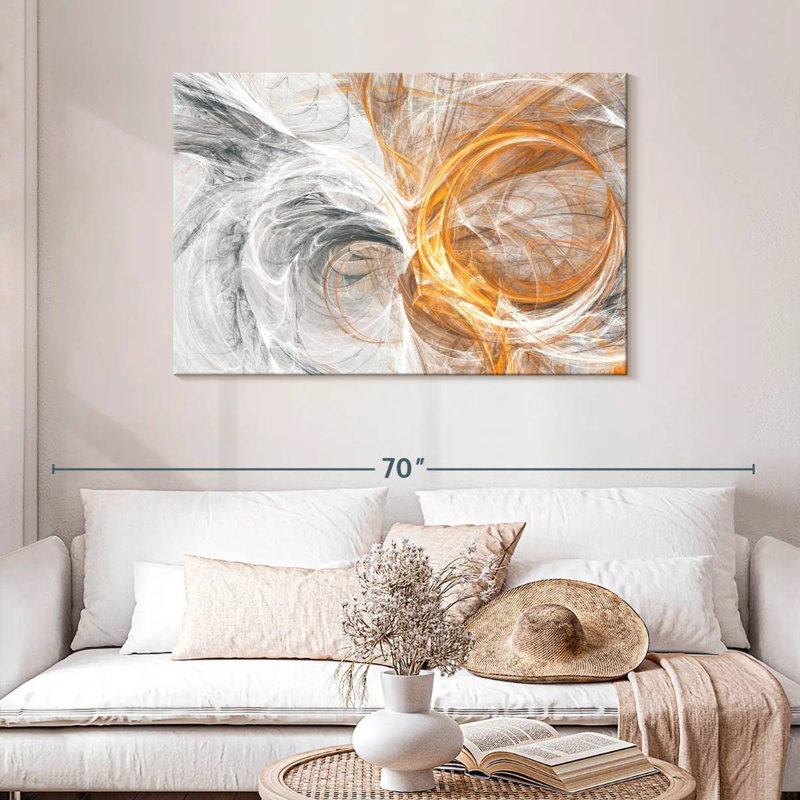 Avery Whirlpool Dynamic Abstract, 30" H x 45" W