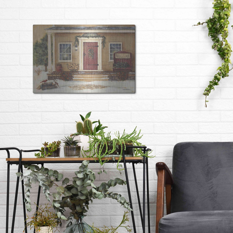 «New England Winter Day» par Pam Britton, H 12 po x l 16 po