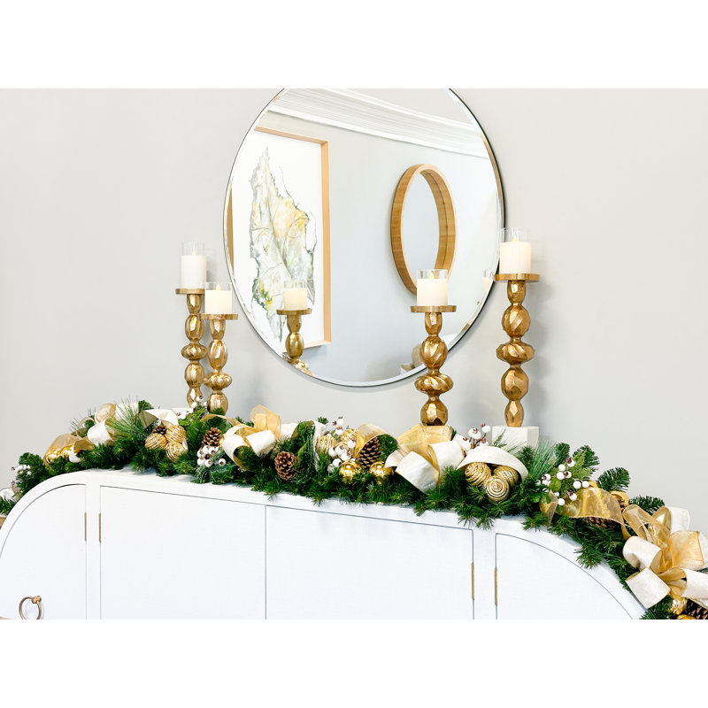 Cream And Gold Garland